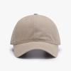 Boné de Baseball Simples com Top Macio e Circunferência da Cabeça Grande, Estilo Unissex, Versátil para Uso ao Ar Livre, Respirável, Emagrece o Rosto, Boné Casual com Aba Curta