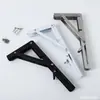 Soporte triangular de acero inoxidable 304 transfronterizo, pared gruesa, soporte Billy, soporte de estante plegable, estante de almacenamiento de pared