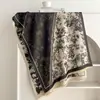 Cachecol elegante estilo natureza, aquecedor de pescoço longo e quente, proteção térmica dupla face, cashmere sintético, adequado para ambientes com ar condicionado, protetor de pescoço à prova de vento, modelo novo