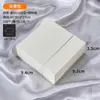 Caja de Empaque de Joyería Creativa Lista para Usar con Cajón Extraíble Anillo de Uña Portátil Pendientes Collar Caja Cajón para Joyería Venta al Por Mayor