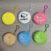 Bolsa de Moedas Redonda de Pelúcia Cartoon Snoopy Bordada Bolsa Pequena de Cartoon Bolsa para Armazenamento de Fones de Ouvido Pingente de Chaveiro Lote