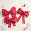 Decoraciones navideñas de EVA de moda con forma de lazo grande, adecuadas para bodas, celebraciones navideñas y lugares de eventos festivos; adornos con forma de lazo
