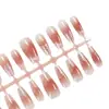 Rubor Brillante Sonriente Ojo de Gato Textura de Alta Gama Estilo Girly Estilo Hermana Real Manicura Estilo Corto 30-t Manicura Usable
