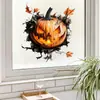 Pegatina Cabeza de Calabaza de Terror Yanxi Yx-Jd0175 Decoración de Halloween Pegatina Estática de Doble Cara