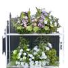 Plantas Verdes Artificiais para Casamento, Grama Aspargo Verde Estilo Floresta, Flores Artificiais Verdes, Materiais Florais Artificiais para Casamento, Série de Decoração para Salão de Casamento