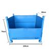 Caja de Volteo Plegable de Metal Personalizada, Canasta de Volteo Espesa de Acero Ma Q235, Caja de Hierro para Logística, Caja de Material de Rejilla Metálica