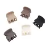 Pinza de Garra Mini Color Café con Leche Transfronterizo con Cabeza Redonda Grande de 1.5 cm Pinza Pequeña de Princesa Pinza para Flequillo Accesorio para el Cabello