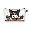 Nueva Bolsa de Cosméticos Navideña Sanrio Kolomi Merlot Moda Estudiante Linda Bolsa de Almacenamiento de Dibujos Animados