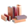 Tubo Cuadrado de Aluminio con Veta de Madera, Tubo Cuadrado, Canal Cuadrado, Divisoria de Techo, Decoración de Muro Cortina, Perfil de Aleación de Aluminio Personalizado, Techo a Prueba de Humedad