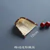 Productos Tejidos de Bambú Hechos a Mano Criba de Bambú Cesta de Bambú Bandeja para Dim Sum Paleta Recogedora Redonda Tejida para el Hogar Cesta de Almacenamiento Fruta Qin Xuan