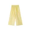 Calça Princess YuanYuan para Meninas 2026 Nova Roupa de Verão Infantil Tencel Fresca Respirável Calça Casual de Perna Larga para Meninas Mais Velhas
