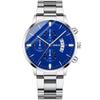 Comércio Exterior Explosões Transfronteiriças Simples Homens Negócios Watch Aço Inoxidável Moda Cinturão Assista Calendário Luminoso Quartzo