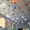 Luz de Fútbol LED Resaltante Hogar E27 Luz de Cinco Hojas Esférica Carga Solar Luz de Tres Hojas Bombilla Plegable de Cinco Hojas