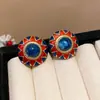 Modernos y Minimalistas Brazaletes para Oreja Retorcidos de Piedra Ojo de Tigre para Mujer, Pendientes Versátiles Vintage, Accesorios para Orejas de Otoño e Invierno con un Toque de Lujo Ligero y de Alta Gama