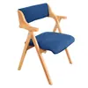 Fornecimento de Cadeiras de Jantar de Tecido Estilo Chinês Novas com Design Ergonômico, Vários Estilos e Cadeiras Dobráveis de Madeira Maciça