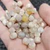 Contas Cilindricas de Ágata Cereja Contas Soltas de Jade Calcedônia Passe-partout Acessórios para Pulseira Colar Contas Artesanais Atacado