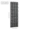 Colgante de pared Bolsa de almacenamiento trasera para puerta Dormitorio Zapatos Bolsa de ajuste Bolsa de red Bolsa de almacenamiento Artefacto de almacenamiento para armario Bolsa colgante para zapatos