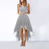 Vestido de Encaje de Gasa Hueco Chic en la Cintura, Nuevo para Primavera/Verano 2026, Comercio Transfronterizo de Amazon Europeo y Americano