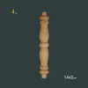 Armario de Vino de Madera Maciza Estilo Europeo, Puente, Pilar Pequeño, Valla de Calabaza, Pilar de Madera Decorativo tallado, Pilar Romano, Barandilla, Pilar de Gabinete