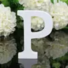 27 letras 8cm de altura enfeites de letras inglesas de madeira branca & decoração de casamento em casa adereços de tiro &-S