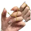 [Sonho de Rosa] Novo Chinês Retrô Rosa Romântico Rosa Colar Feminino Dourado Flor Pingente Leve Luxo Clavícula