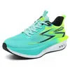 Zapatos deportivos casuales de placa de carbono de talla extragrande transfronterizos para hombre, zapatos para pruebas físicas juveniles para todas las estaciones, zapatillas de correr de malla
