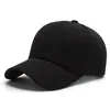 Gorra de béisbol clásica de color sólido para adultos color hombres y mujeres gorra de visera de placa ligera en stock al por mayor gorra publicitaria con impresión