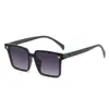 Nuevas Gafas de Sol de Moda para Influencers de Tiktok para Hombres y Mujeres, Montura Cuadrada Grande, Efecto Adelgazante, Moda Estilo Coreano, Gafas de Sol con Protección UV