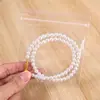 Saco Selante Transparente com Zíper Saco de Armazenamento Artesanato DIY Fazendo Porcionamento Saco Transparente Saco de Embalagem Joias Acessórios Materiais