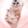 Adecuado para funda de teléfono Apple 16Pro, de pareja, estrella de cinco puntas, iphone16, cristal, marca de moda, resistente a caídas, 14pro, resistente a la suciedad