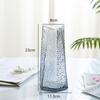 Moda Nórdica Vaso Triângulo Aurora Decoração de Casa Estrelas Luminosas Criativo Martelo Vidro Vaso Decoração