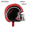 Suministros para Decoración de Fiestas Casco de Globo Portería Tema del Campeonato de Fútbol Americano Super Bowl Globos de Papel de Aluminio Al Por Mayor