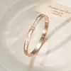 Por todo el cielo estrella hombre pequeño cintura pulsera de acero titanio para mujer sensación de alta gama pulsera de anillo liso pulsera joyería pulsera luz lujo nicho