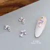 Accesorios Populares Transfronterizos para Uñas DIY: Cruz Chrome Hearts, Pedrería Suelta Brillante 3D, Pedrería Decorativa de Aleación en Forma de Corazón