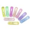 Pinza Lateral para Flequillo Mermaid Ji Flash Fino Perlado Onda Cuadrada Goteo de Aceite BB Pinza para el Cabello Joyería Decorativa Pinza para el Cabello de Caramelo de Hielo