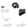 Ajustador de Cadena de Bicicleta Enlee Tensor de Cadena para Piñón Fijo Single-Speed Ajustador de Cadena para Bicicleta Plegable Anti-Salida de Cadena