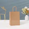 Bolsa de Papel Kraft Estampado en Caliente Bolsa de Empaque Bolso de Mano Bolsa de Compras Fiesta Festiva Regalo Bolsa para Empacar Regalos Mayoreo