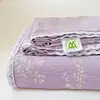 Juego de Sábana de Cama de Gasa de Doble Capa con Sensación de Nube para Bebé y Maternidad Clase A, Sábana Individual para Uso en Casa y Dormitorio