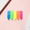 Etiquetas Índex de Notas Adhesivas de Colores Notas Clave de Estudiante Marcadores de Página Marcadores de Flecha Impermeables Pegatinas de Marca de Clasificación