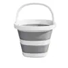 Nuevo cubo de agua plegable para uso doméstico, gran capacidad, adecuado para dormitorios, cubo portátil para coche, pesca al aire libre, viajes y lavabo plegable para coche