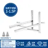 Suporte Tripé para Unidade Externa de Ar Condicionado em Aço Inoxidável 1-3P Suporte Dobrável para Unidade Externa Suporte para Ar Condicionado em Aço Inoxidável 304