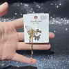 Diseño Minimalista Orejeras de Otoño para Mujer, Aguja de Plata S925, Moda Versátil de Lujo Ligero de Nicho, Galvanizado Ecológico