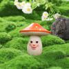Ornatos Criativos de Jardim de Cogumelos, Mini Cogumelo Bonsai para Micro-Paisagismo de Pátio, Artesanato em Resina