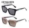 Gafas de sol más vendidas de Amazon, elegantes gafas de sol de acetato con montura cuadrada, gafas retro con protección UV para mujer