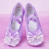 Zapatos de Baile Morados para Niños, Lindos Zapatos de Garra de Gato para Ballet de Niñas, Nuevos Zapatos para Actuación de Jardín de Infancia 8153