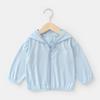Ropa de Bebé Abrigo con Capucha Protector Solar Ropa de Verano Niñas Bebé Niños Niños Pequeños Top Deportivo Delgado