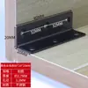 Suporte de Ângulo em Aço Inoxidável Preto 90 Graus Suporte de Ângulo de Ferro para Fixação em Ângulo Reto Peça de Conexão para Placa de Móveis de Ferro Angular em L