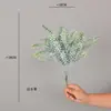 Plantas Verdes Simuladas Boca de Leão Grama de Água Fria Decoração de Casa Adereços de Fotografia Vitrine Estilo Floresta Material de Folha Mosquitinho