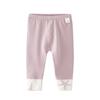 Pantalones de Primavera y Otoño Chengbao para Niños Niñas Bebés Leggings con Pantalones de Algodón Cálidos Amigables con la Piel Clase A Sin Costuras Cómodos
