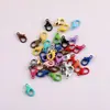 Fecho de Lagosta Colorido Pintado de 14mm Fivela Conectora Criativa para Pulseira Colar DIY Feito à Mão Acessórios de Material para Joias